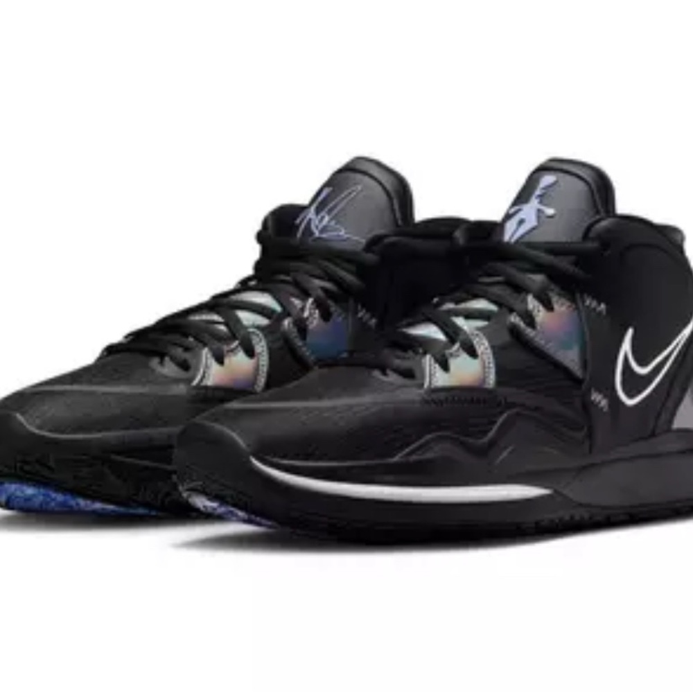 Nike Kyrie Infinity Black/Metallic Silver/Concord Men's Basketball Shoe